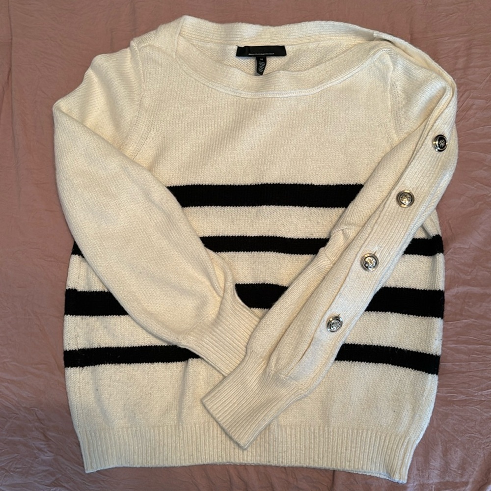 WHBM boatneck sweater size M